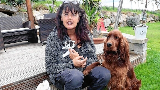 Die großartige Andrea Huber, Pfotenbrücke Weiz, gehört bereits zu den Preisträgerinnen.