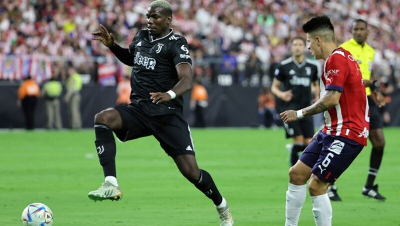 Paul Pogba (li.) (Bild: APA/Getty Images via AFP/GETTY IMAGES/Ethan Miller)