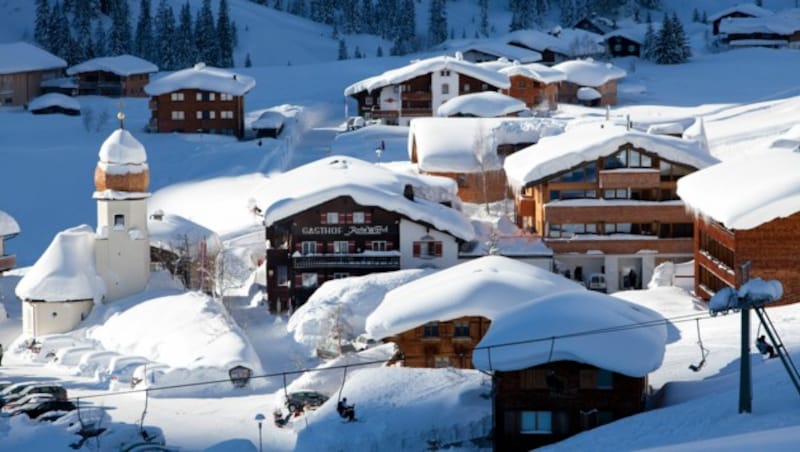 Ein Winterparadies: der Arlberg. (Bild: Dietmar Mathis)