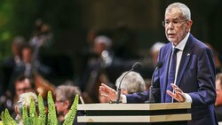 Bundespräsident Alexander Van der Bellen im Rahmen der Eröffnung der Salzburger Festspiele (Bild: APA/Franz Neumayr)