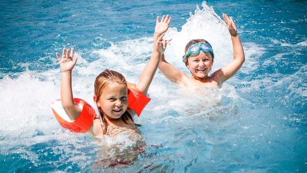 Pools bedeuten Badevergnügen abseits der Massen.e (Bild: Scharinger Daniel)