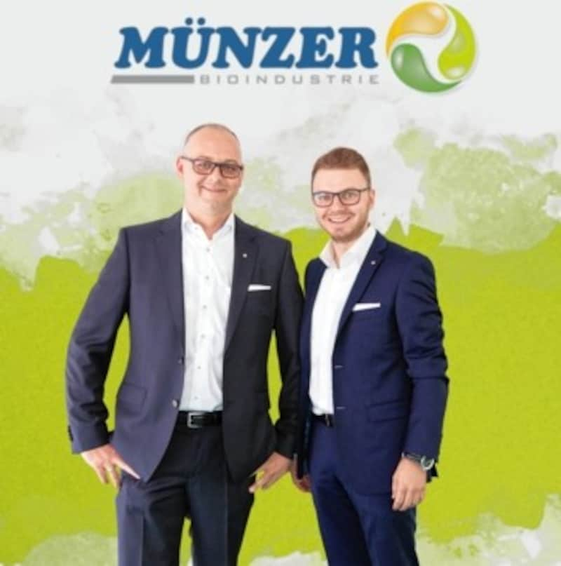 Die Eigentümer Michael (links) und Ewald-Marco Münzer (Bild: Münzer Bioindustrie)