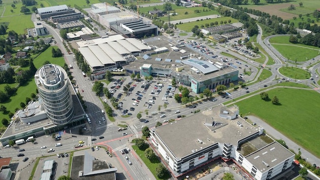 Zum wiederholten Mal fordern die Betreiber des Einkaufszentrums eine Vergrößerung der Handelsflächen. In den kommenden Monaten wird darüber entschieden werden. (Bild: Stadt Dornbirn)