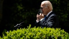 US-Präsident Joe Biden beendet seine Corona-Isolation. (Bild: APA/Getty Images via AFP/GETTY IMAGES/Anna Moneymaker)