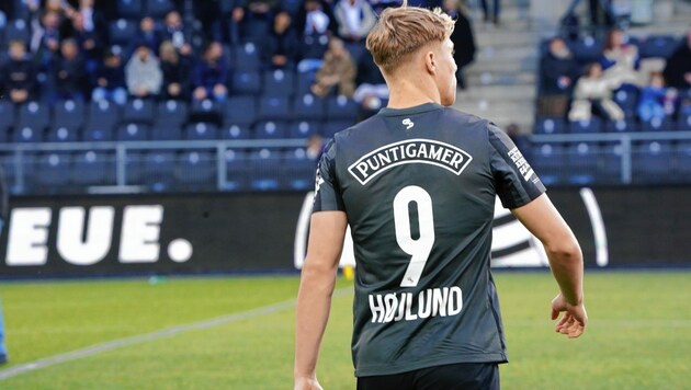 Rasmus Höjlund verlässt Graz nach nicht einmal einem Jahr. (Bild: Pail Sepp)