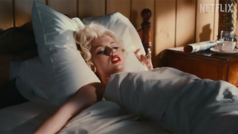 Ana de Armas als Marilyn Monroe in den Netflix-Film „Blonde“ (Bild: Netflix)