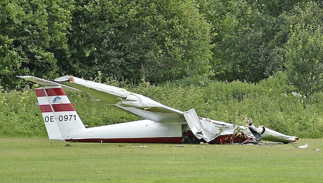 Im Juni 2018 stürzte der Segelflieger nach dem Start am Lungauer Flugplatz ab. (Bild: Holitzky Roland)
