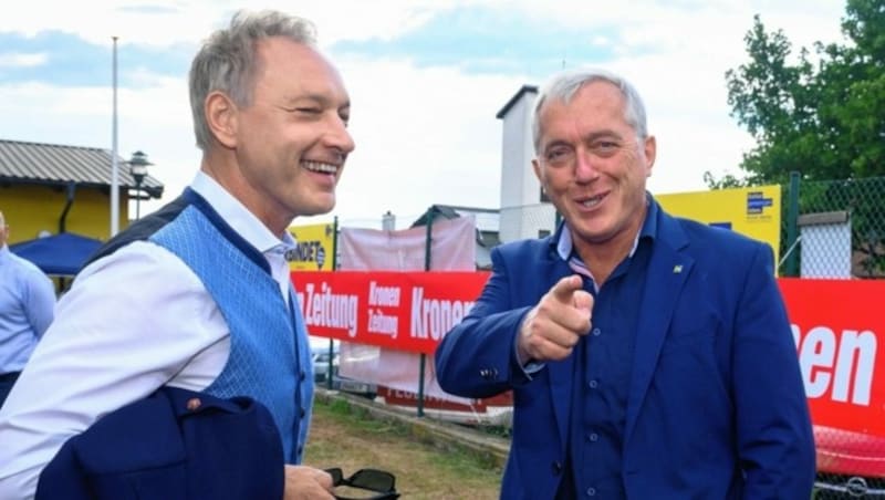 Gerhard Valeskini und Martin Lammerhuber (Bild: Attila Molnar)