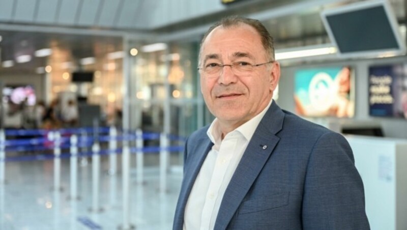 Airport-Direktor Norbert Draskovits. (Bild: Wenzel Markus)