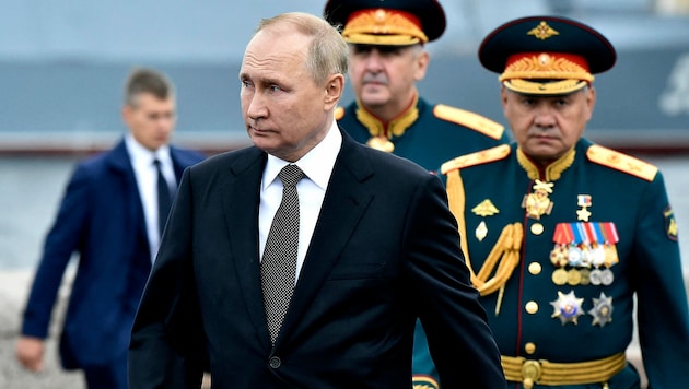 Russland sieht die USA als Kriegspartei in der Ukraine. (Bild: APA/AFP/Olga MALTSEVA)