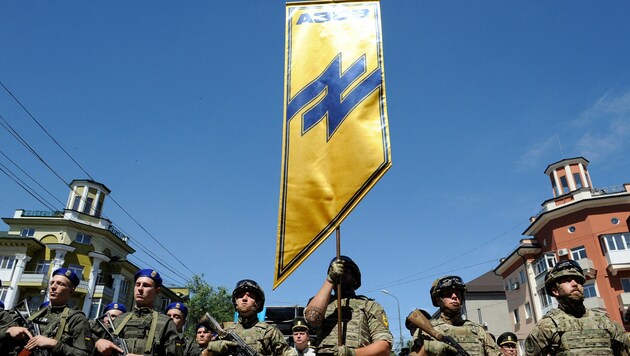 Soldaten des Asow-Regiments (Bild: AFP)