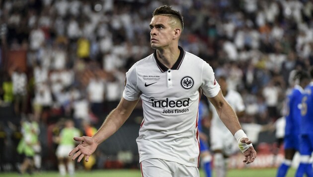 Rafael Borre (Eintracht Frankfurt) (Bild: AFP or licensors)