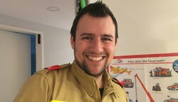 Held des Tages: Christoph Schwaiger von der Feuerwehr Wals-Siezenheim (Bild: FF Wals-Siezenheim)