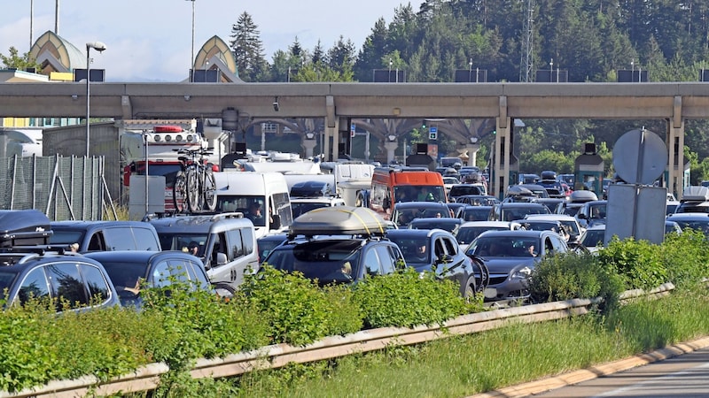 Weniger Stau beim Grenzübertritt sehen viele als Vorteil der EU-Mitgliedschaft an. (Bild: Hermann Sobe)