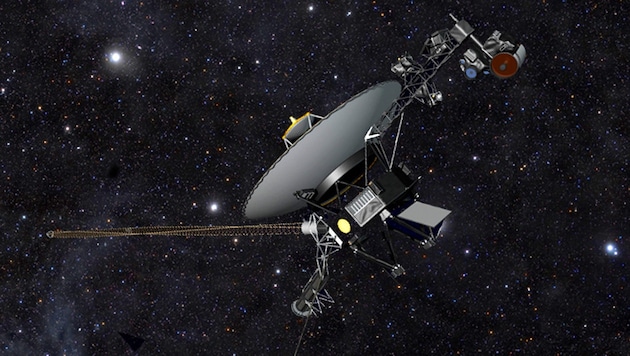 Seit November 2023 sind die Daten, die „Voyager 1“ (Bild) zur Erde funkt, unbrauchbar. (Bild: NASA/JPL-Caltech)