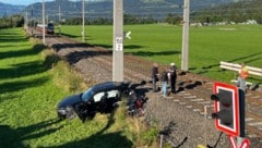 Das Zugunglück forderte zwei Todesopfer. (Bild: zoom.tirol, Krone KREATIV)