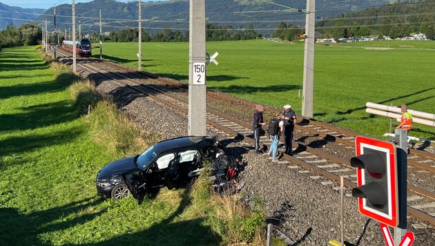 Das Zugunglück forderte zwei Todesopfer. (Bild: zoom.tirol, Krone KREATIV)