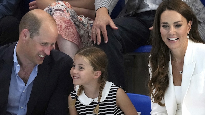 Prinz William und Herzogin Kate besuchten Anfang der Woche gemeinsam mit Tochter Charlotte die Commonwealth-Games. (Bild: PA Wire)