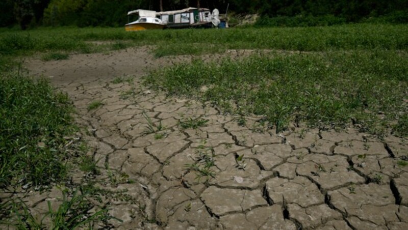 Das Flussbett in Torricella ist völlig ausgetrocknet. (Bild: Associated Press)