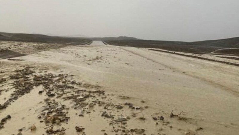 Überschwemmungen im Death Valley (Bild: AP)