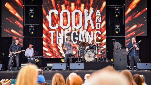 Cook and the Gang, der Hauptact am Freitag. (Bild: Wenzel Markus)