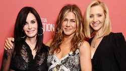 Courteney Cox, Jennifer Aniston und Lisa Kudrow spielten in der Kult-Sitcom „Friends“ mit. (Bild: 2019 Getty Images)