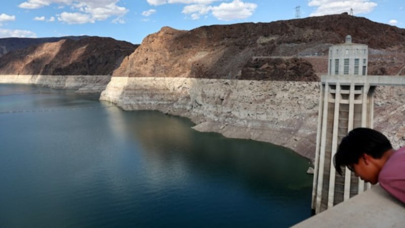 Der Pegel des größten Wasserspeichers der USA geht immer weiter zurück - ein Bild vom Sommer 2022. (Bild: 2022 Getty Images)