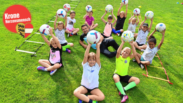 Die Soccer Girls haben sich der Unterstützung von Nachwuchstalenten im Frauenfußball spezialisiert. Den Gewinn will der Verein in Trainingszubehör für die Steigerung der Trainingsqualität einsetzen. (Bild: Evelyn Hronek Kamerawerk)