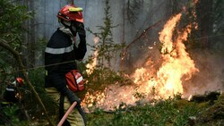 Waldbrand in Frankreich (Bild: AFP/Valentine Chapius)
