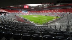 So fad und leer wird es bei der Eröffnungsshow in der Münchner Allianz Arena am Freitag nicht ausschauen … (Bild: APA/Reuters-Pool/Andreas Gebert)