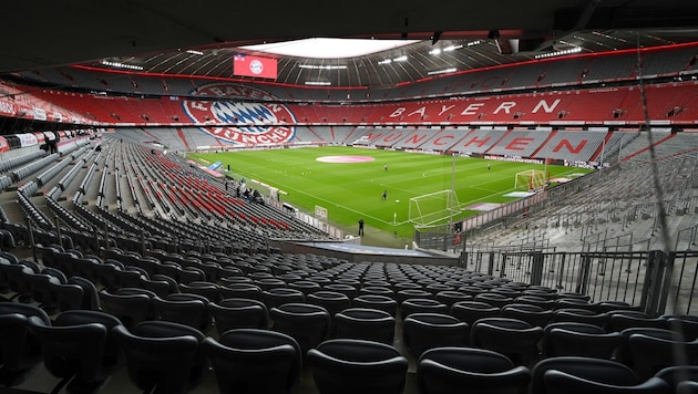 In der Allianz Arena wird heute kein Fußballspiel stattfinden. (Bild: APA/Reuters-Pool/Andreas Gebert)