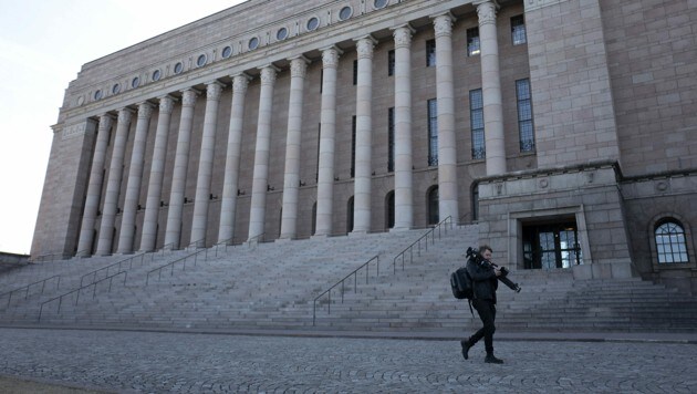 Das finnische Parlament in Helsinki (Bild: APA/AFP/Olivier MORIN)