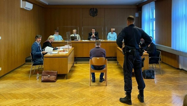 Der Angeklagte wurde zu 3,5 Jahren Haft verurteilt. (Bild: Marcel Tratnik)