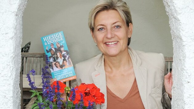 Gudrun Vösenhuber organisiert unter anderem auch das Musikfestival „Hiesige und Dosige“. Sie stellt ihr ganzes Engagement und ihren Einsatz immer in den Dienst des Mostviertels. (Bild: Crepaz Franz)