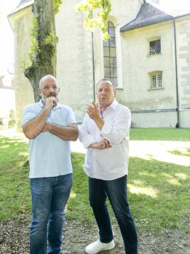 Roberto Kalin in der Bregenzer St.-Gallus-Kirche. (Bild: Mathis Fotografie)