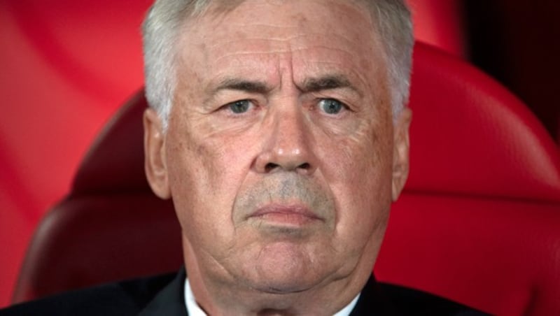 Real-Trainer Carlo Ancelotti (Bild: APA/AFP/JORGE GUERRERO)