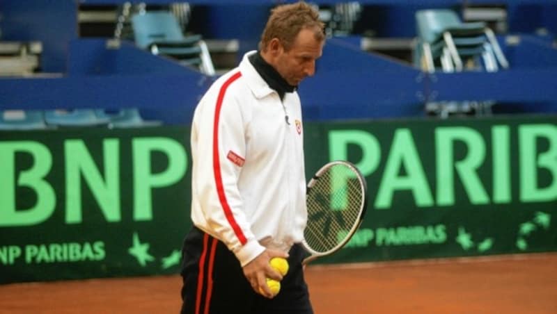 Sogar Thomas Muster schlug 1986 für den GAK auf. (Bild: Sepp Pail)