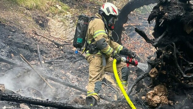 Die Feuerwehr (Symbolbild) konnte den Brand löschen. (Bild: zoom.tirol (Symbolbild))