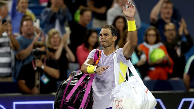 Frühes Aus für Rafael Nadal (Bild: APA/Getty Images via AFP/GETTY IMAGES/MATTHEW STOCKMAN)