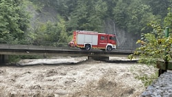 Die Feuerwehr und Bergrettung waren in der Rappenlochschlucht im Einsatz. (Bild: Peter Weihs/Kronenzeitung)