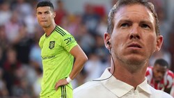 Cristiano Ronaldo (li.) und Julian Nagelsmann (Bild: AP, krone.at-Grafik)