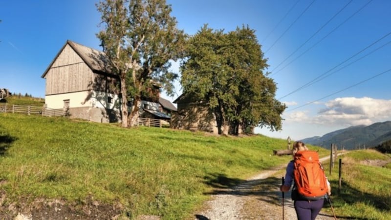 Die malerische erste Etappe des Styrian Iron Trails (Bild: Weges)