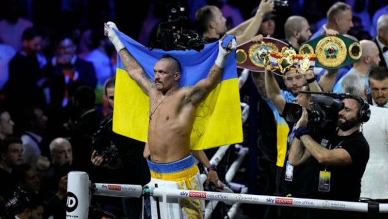 Oleksander Usyk (Bild: AP)