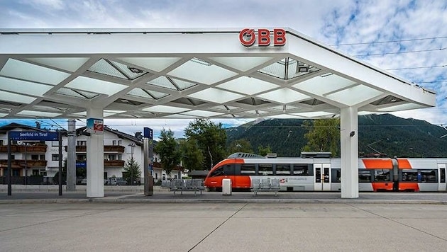 Am Bahnhof Seefeld schätzen Gäste Sauberkeit, Barrierefreiheit, Sicherheit und den guten Erhaltungszustand. (Bild: Michael Fritscher)