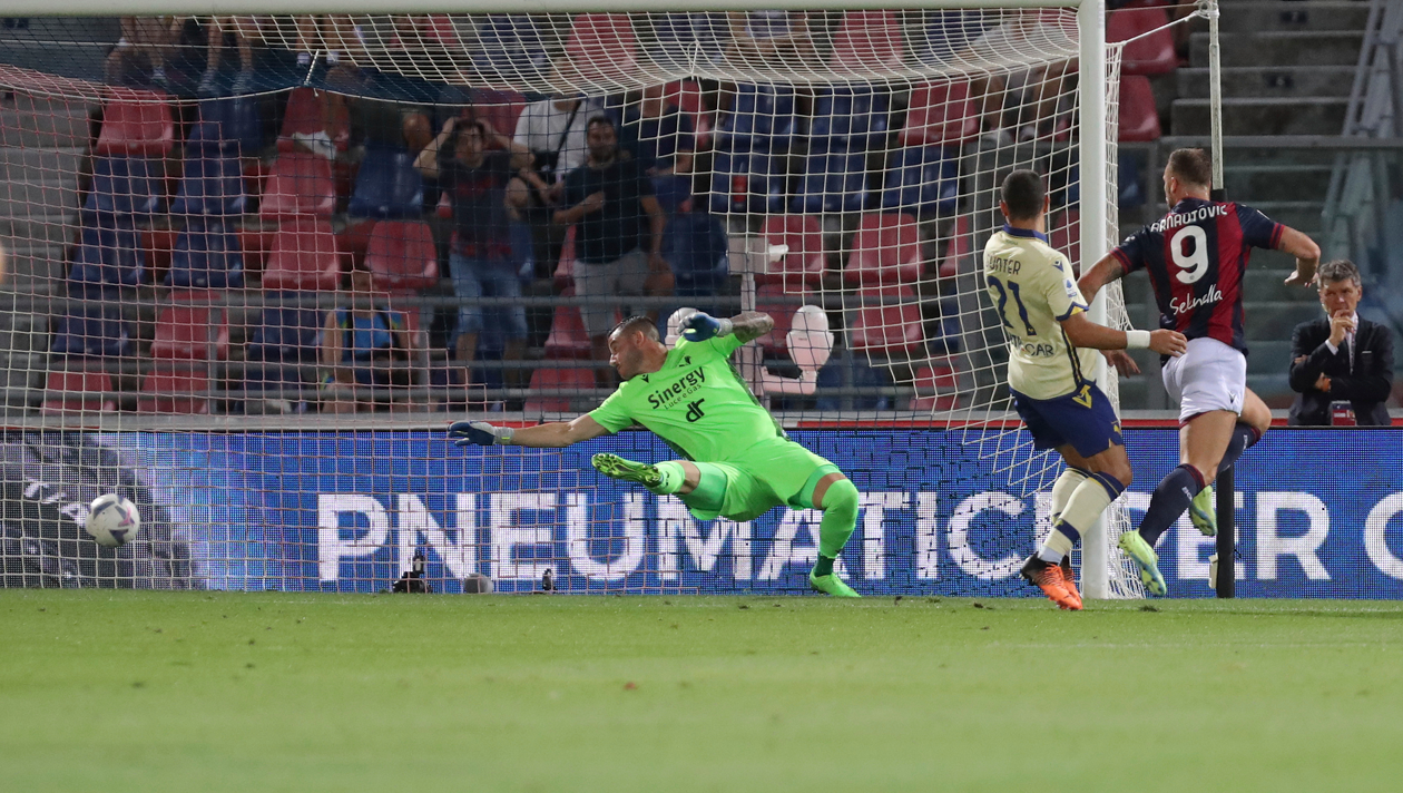 Arnautovic erzielte gegen Verona das 1:0. (Bild: AP)