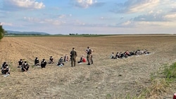 Großaufgriffe von Flüchtlinge häufen sich an der burgenländisch-ungarischen Grenze (Bild: Privat)