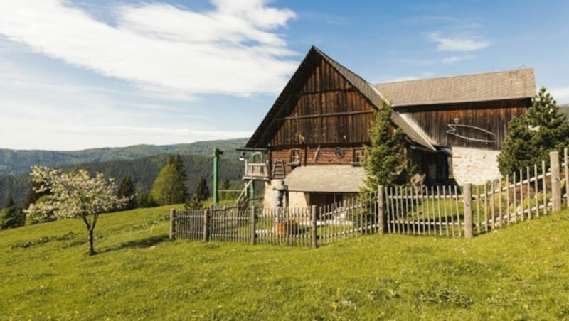 Das „Forsthaus Rampensau“ von außen (Bild: Aaron Jiang Photography)