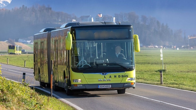 Mit Metrobussen sollen mehr Menschen zum Umsteigen animieren. (Bild: Stefan Kothenr Photography, Krone KREATIV)