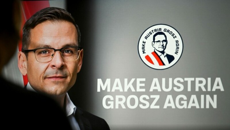 Gerald Grosz hat es ebenfalls geschafft. (Bild: APA/HARALD SCHNEIDER)