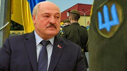 Ernst gemeinte Gratulation? Was steckt hinter der Botschaft Alexander Lukaschenkos anlässlich des ukrainischen Unabhängigkeitstages? (Bild: APA/AFP/YURIY DYACHYSHYN, APA/SPUTNIK/Mikhail KLIMENTYEV, Krone KREATIV)